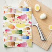 アイスクリーム キッチンタオル (四つ折り)