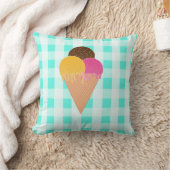 アイスクリーム クッション (ブランケット)