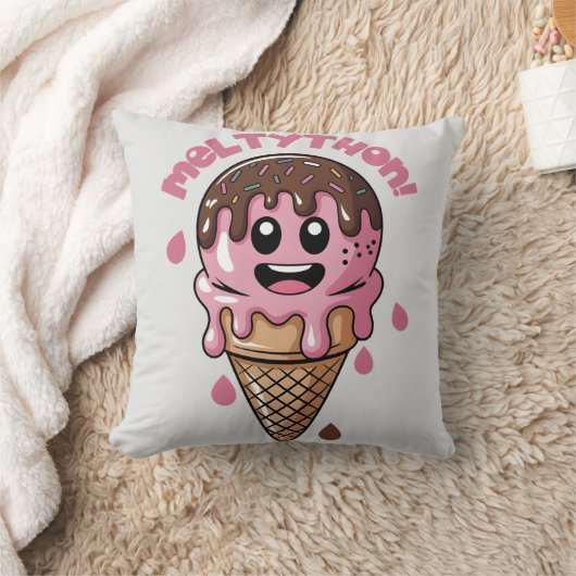 アイスクリーム クッション (ブランケット)
