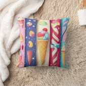 アイスクリーム クッション (ブランケット)