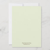 アイスクリーム&ケーキ誕生日招待状-グリーン 招待状 (裏面)