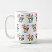 アイスクリーム コーヒーマグカップ (左)