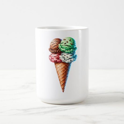 アイスクリーム コーヒーマグカップ (中央)