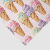 アイスクリーム サマー スクープ アップ ブライダルシャワーのお土産 薄葉紙 (詳細)