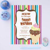 アイスクリーム サロン チラシ (シングル)