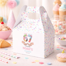 アイスクリーム「シックスセブン」7歳の誕生日パーティー フェイバーボックス