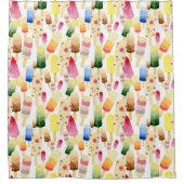 アイスクリーム シャワーカーテン (正面)