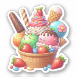 アイスクリーム シール