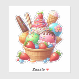 アイスクリーム シール