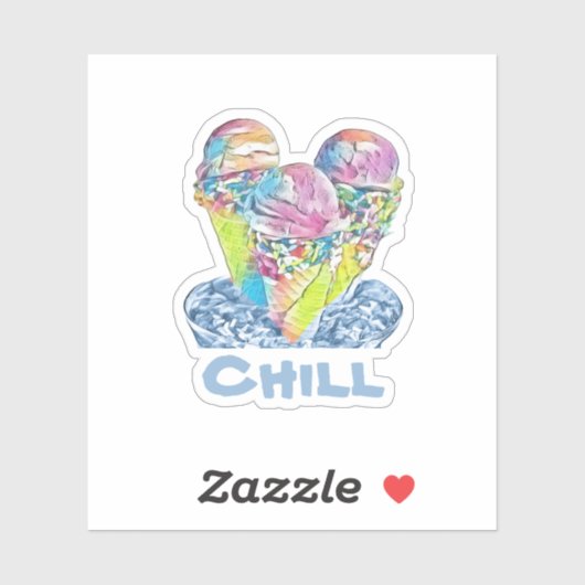 アイスクリーム シール (シート)