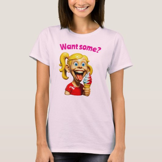 アイスクリーム・ジョイ・Tシャツ Tシャツ (正面)