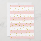 アイスクリーム スイート サッシー アンド シックス 6歳の誕生日パーティー 招待状 (裏面)