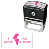 アイスクリーム セルフインキングスタンプ (インサイチュ)