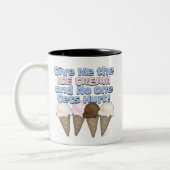 アイスクリーム ツートーンマグカップ (左)