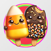 アイスクリーム テーマ - なんて美味しそうなの！ ウィンドウサイン (シート)