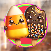 アイスクリーム テーマ - なんて美味しそうなの！ ウィンドウサイン (シート2)