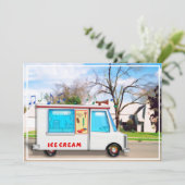 アイスクリーム·トラック·イン·ザ·通り 招待状 (スタンド正面)