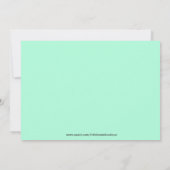 アイスクリーム トラック バースデー ご招待 招待状 (裏面)