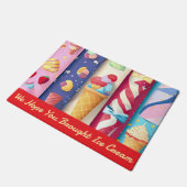 アイスクリーム ドアマット (アングル)