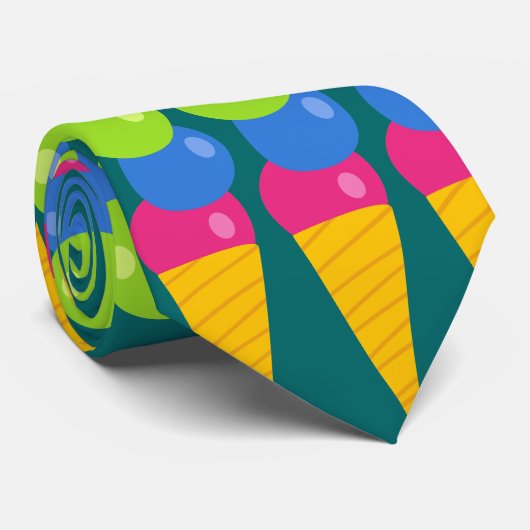 アイスクリーム ネクタイ (ロール)