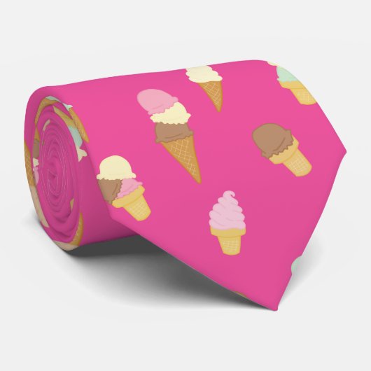 アイスクリーム ネクタイ (ロール)