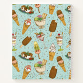 アイスクリーム ノートブック (裏面)