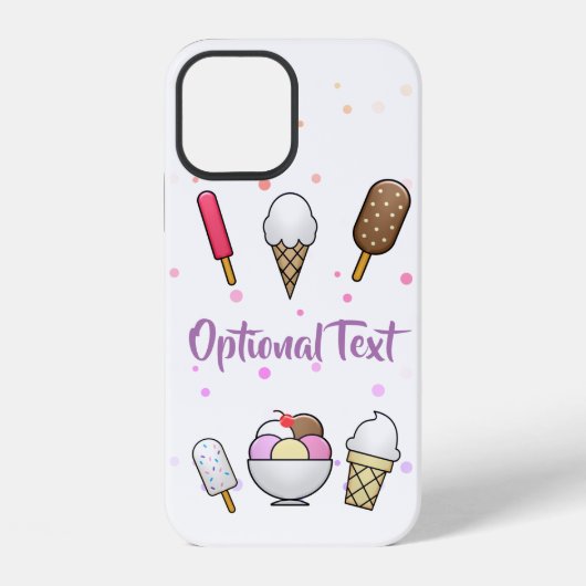 アイスクリーム パーラー ドリーム iPhoneケース (裏面)