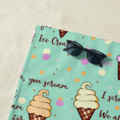 アイスクリーム ビーチタオル (インサイチュ)