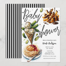 アイスクリーム＆ピクルス 不思議な妊娠中の食べたいもの ベビーシャワー