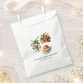 アイスクリーム&ピクルズク風変わりレーシングベビーシャワー フェイバーバッグ (クリップ留めされた状態)