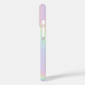  アイスクリーム ピンクのフラミンゴ サボテン ホログラフィック Case-Mate iPhoneケース (裏面 / 左)