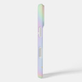  アイスクリーム ピンクのフラミンゴ サボテン ホログラフィック Case-Mate iPhoneケース (裏面 / 右)