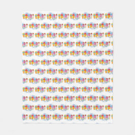 アイスクリーム フリースブランケット