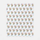 アイスクリーム フリースブランケット (正面)