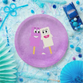 アイスクリーム ペーパープレート (パーティー)