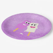 アイスクリーム ペーパープレート (アングル)