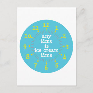 アイスクリーム ポストカード