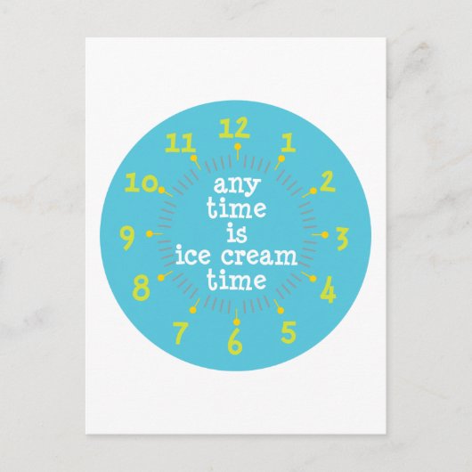 アイスクリーム ポストカード (正面)