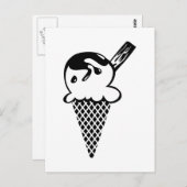 アイスクリーム ポストカード (正面/裏面)