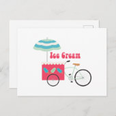 アイスクリーム ポストカード (正面/裏面)