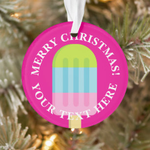 アイスクリーム ポップシックル クリスマスツリー オーナメント ギフト