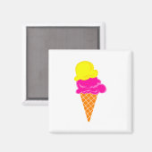 アイスクリーム マグネット (正面/裏面)
