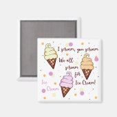 アイスクリーム マグネット (正面/裏面)