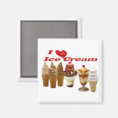 アイスクリーム マグネット (正面/裏面)