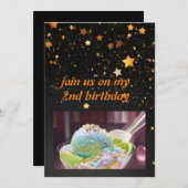 アイスクリーム・マジック 招待状 (正面/裏面)