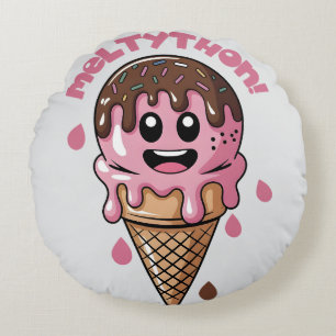 アイスクリーム ラウンドクッション