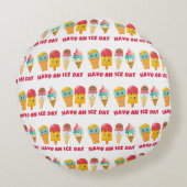 アイスクリーム ラウンドクッション (裏面)