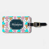 アイスクリーム ラゲッジタグ (正面横)