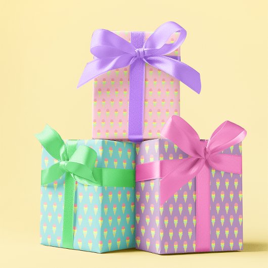 アイスクリーム ラッピングペーパーシート