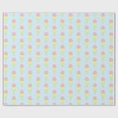 アイスクリーム ラッピングペーパー (フラット)